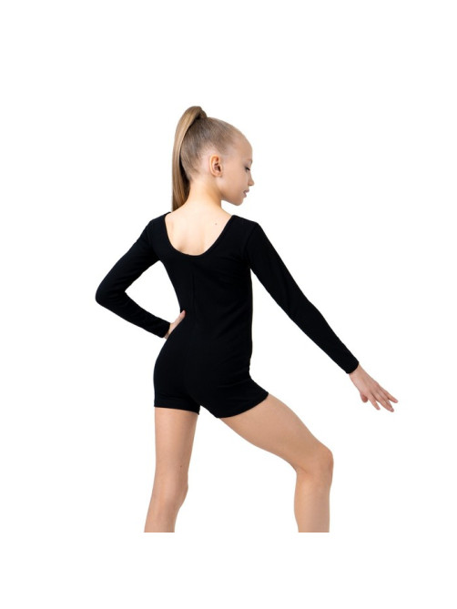 Купальник для гимнастики и танцев Grace Dance, р. 38, чёрный
