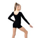 Купальник для гимнастики и танцев Grace Dance, р. 38, чёрный