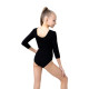 Купальник для гимнастики и танцев Grace Dance, р. 32, чёрный