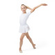 Купальник для гимнастики и танцев Grace Dance, р. 34, белый