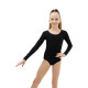 Купальник для гимнастики и танцев Grace Dance, р. 34, чёрный