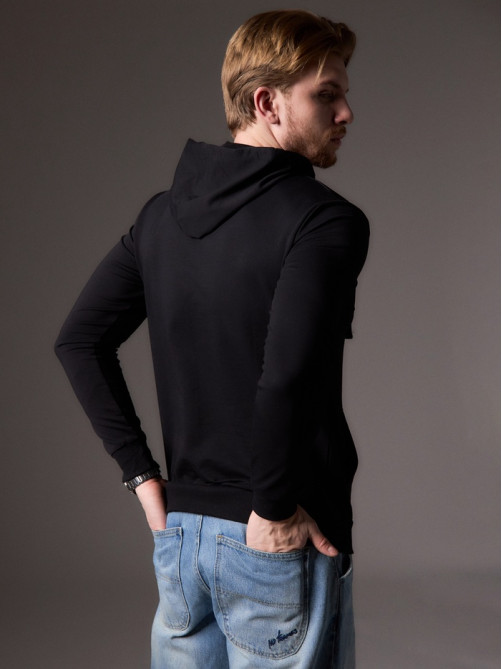 Толстовка мужская с капюшоном MIST Men's casual размер 54, черный