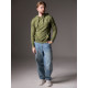 Толстовка мужская с капюшоном MIST Men's casual размер 56, зеленый