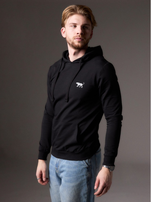 Толстовка мужская с капюшоном MIST Men's casual размер 56, черный