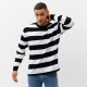 Джемпер мужской MINAKU: Knitwear collection, размер 44, чёрный
