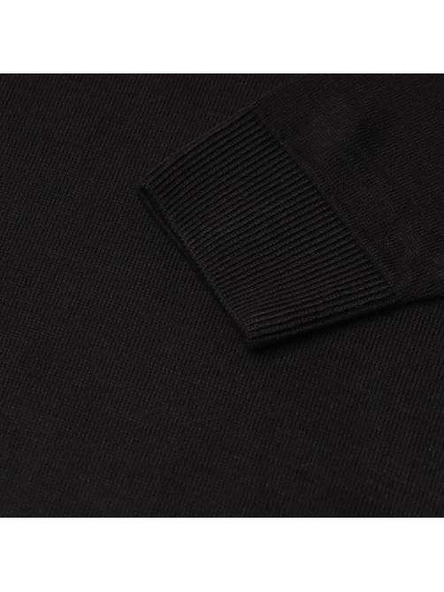 Джемпер поло мужской MINAKU: Knitwear collection, размер 54, чёрный