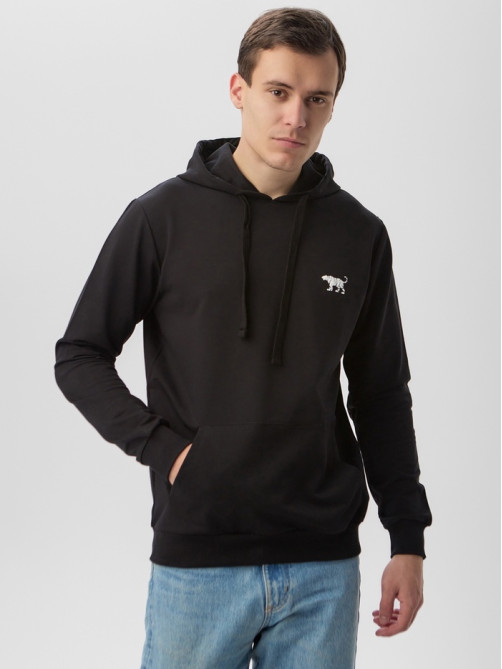 Толстовка мужская с капюшоном MIST Men's casual размер 54, черный