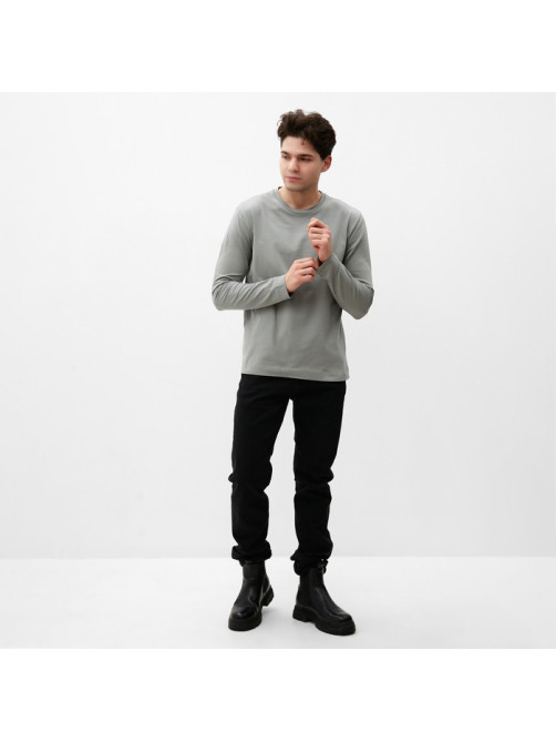 Лонгслив мужской MIST Men's casual размер 46, серый