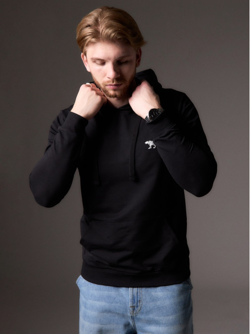 Толстовка мужская с капюшоном MIST Men's casual размер 54, черный
