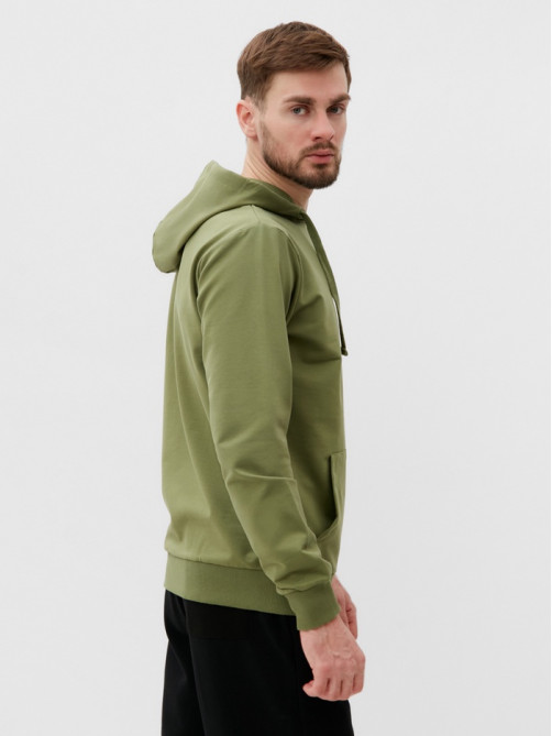 Толстовка мужская с капюшоном MIST Men's casual размер 48, зеленый