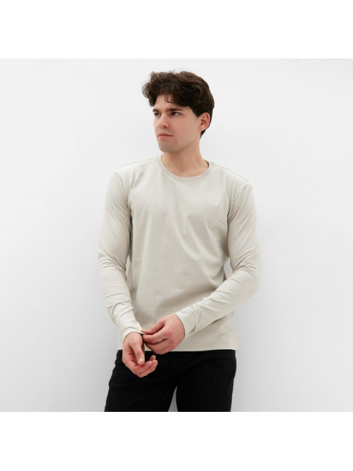 Лонгслив мужской MIST Men's casual размер 56, серо-бежевый