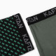 Набор трусов KAFTAN Be Rich, 2 штуки, цвет чёрный, хаки, размер 46