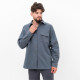 Рубашка мужская MIST oversize размер 50, цвет графитовый