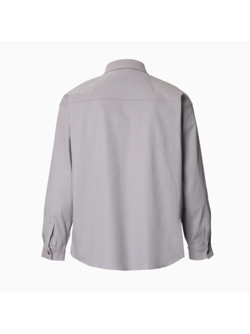 Рубашка мужская MIST oversize размер 52, светло-серый