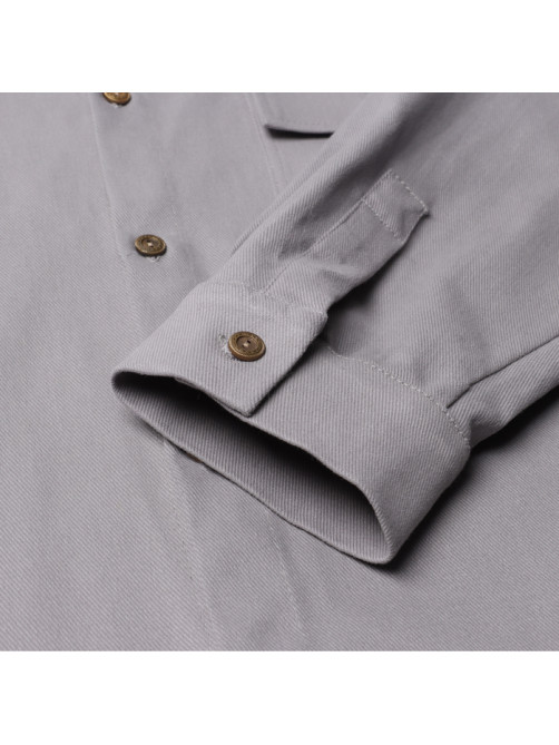Рубашка мужская MIST oversize размер 56, цвет графитовый