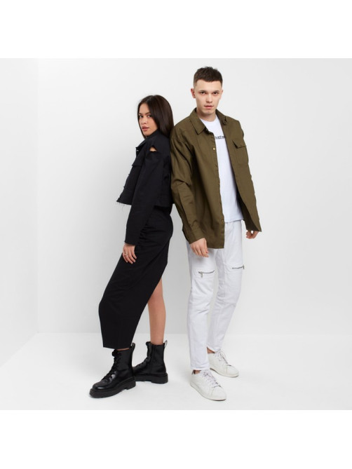 Рубашка мужская MIST oversize размер 52, хаки