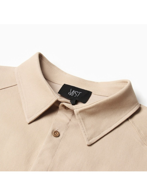 Рубашка мужская MIST oversize размер 54, цвет молочный