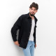 Рубашка мужская MIST oversize размер 54, чёрная