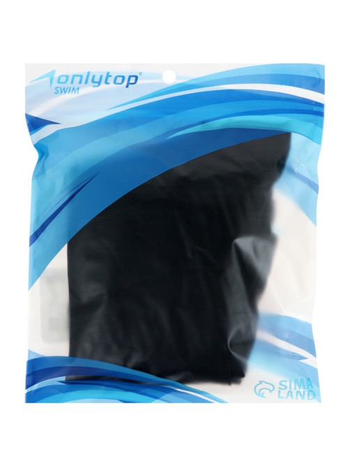 Плавки для плавания ONLYTOP, р. 50, чёрные