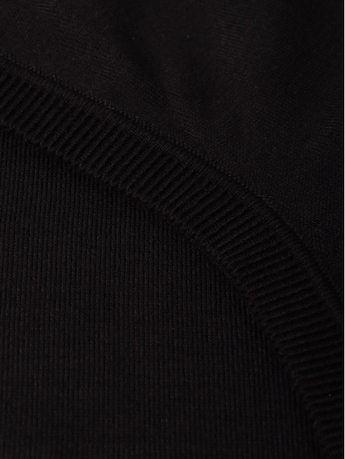 Жилет MINAKU: Knitwear collection цвет черный, размер 46