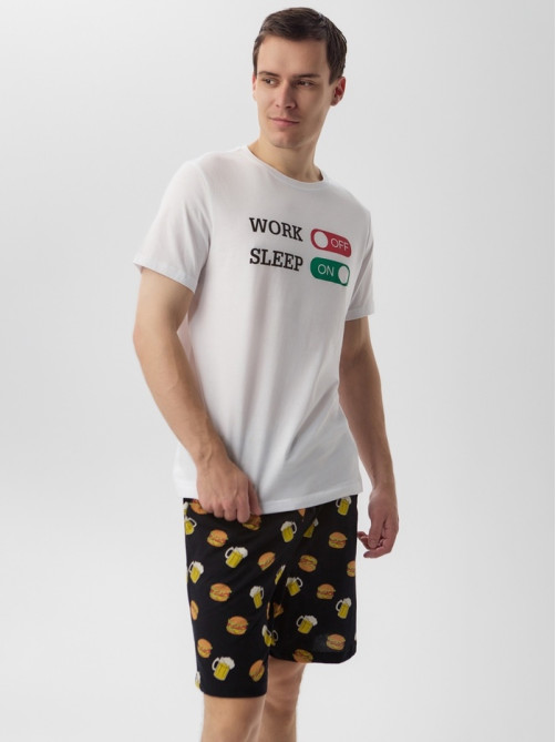 Пижама мужская KAFTAN Work off, размер 48