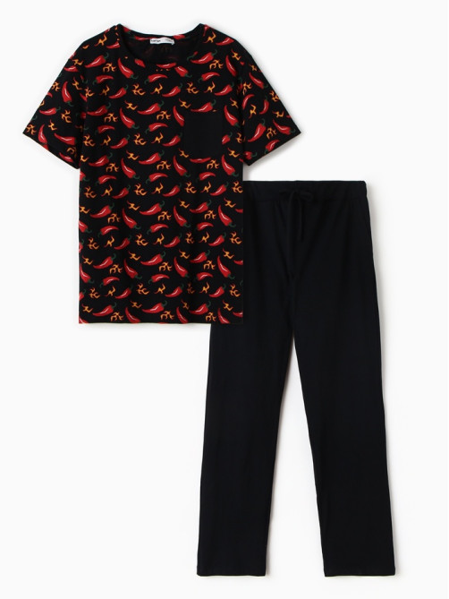 Пижама мужская KAFTAN «Перец», размер 54