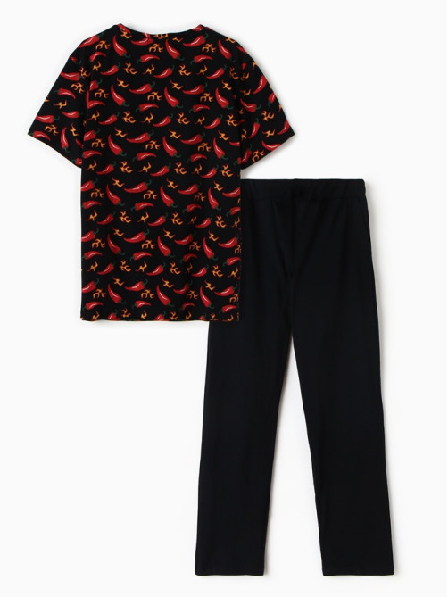 Пижама мужская KAFTAN «Перец», размер 56