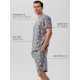 Пижама мужская (футболка, шорты) KAFTAN Tiger, размер 52