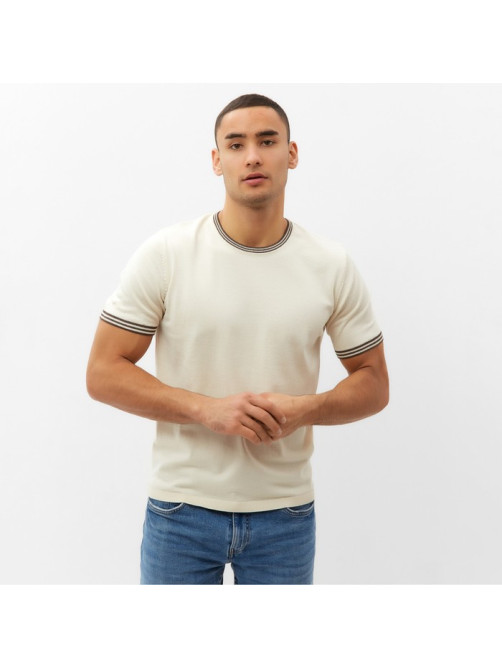 Джемпер мужской MINAKU: Knitwear collection, размер 44, цвет экрю