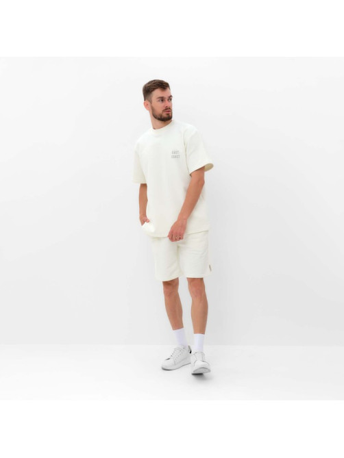 Футболка мужская MIST Men's casual размер 50, молочный