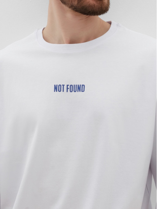 Футболка мужская MIST Not found, размер 52, белый