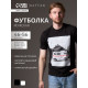 Футболка мужская KAFTAN «Помощь», размер 54, чёрная