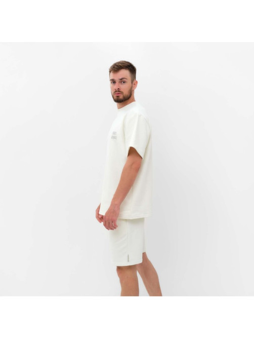 Футболка мужская MIST Men's casual размер 54, молочный