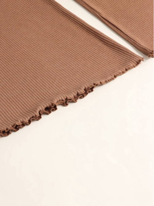 Брюки домашние женские SL HOME Soft Home, размер 42 (S), цвет кофейный