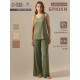 Брюки домашние женские SL HOME Soft Home, размер 44 (M), цвет оливковый