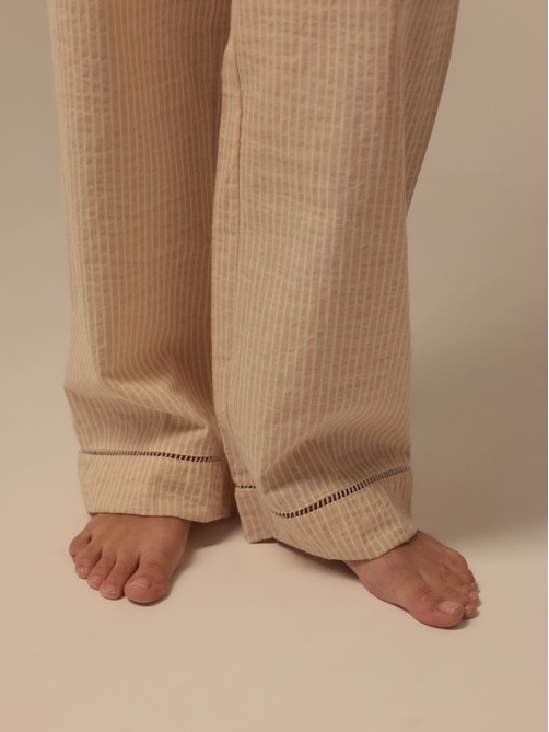 Брюки домашние женские SL HOME Linen, размер 42 (S)