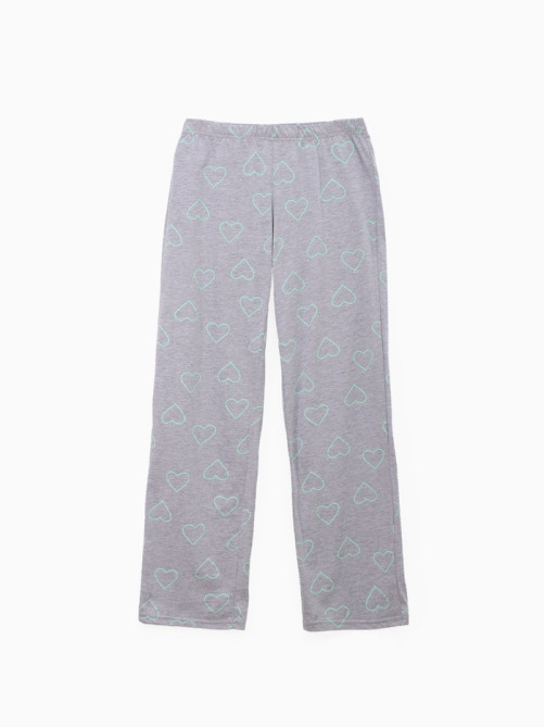 Брюки прямые домашние женские KAFTAN Fresh, размер 40-42, серые