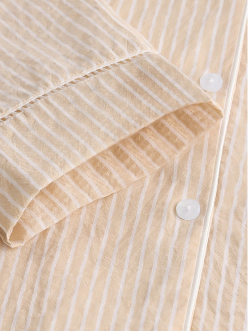 Сорочка ночная женская SL HOME Basic, размер 48 (XL), бежевая