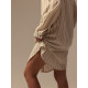 Сорочка ночная женская SL HOME Linen, размер 44 (M)