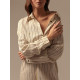 Сорочка ночная женская SL HOME Linen, размер 46 (L)
