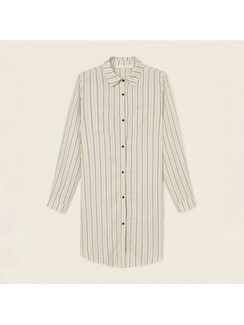 Сорочка ночная женская SL HOME Linen, размер 42 (S)