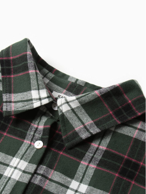 Пижама женская (рубашка, шорты) KAFTAN, размер 50-52, зелёная