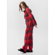 Пижама новогодняя женская (рубашка, брюки) KAFTAN Christmas, размер 40-42