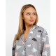 Пижама женская (рубашка, брюки) KAFTAN «Елки», размер 40-42