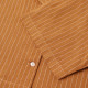 Пижама женская (рубашка, шорты) KAFTAN «Полоска», размер 48-50, цвет охра