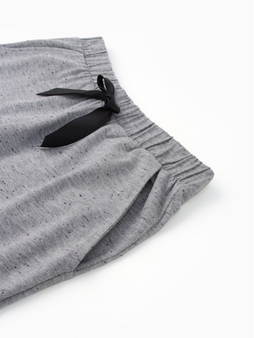 Пижама женская (рубашка, брюки) KAFTAN Sweat home, размер 40-42, серая