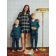 Пижама женская (рубашка, шорты) KAFTAN, размер 50-52, зелёная