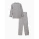 Пижама женская (рубашка, брюки) KAFTAN Sweat home, размер 40-42, серая