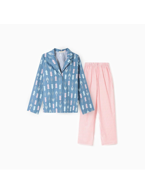 Пижама женская (рубашка, брюки) KAFTAN «Стрелы», размер 40-42
