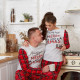 Пижама новогодняя женская (лонгслив, брюки) KAFTAN X-mas, размер 52-54